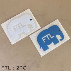 FTL Elephant Sticker 2PC