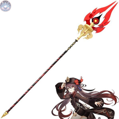 新品 未使用 コスプレ道具 原神（げんしん）Genshin Impact 護摩の杖 胡桃/フータオ モチーフ武器 cospaly 装備品 道具 Hu Tao コスプレ用 学園祭 撮影 誕生日プレゼント