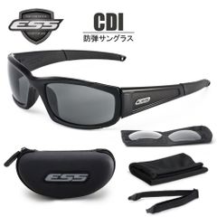 ESS サングラス CDI グラサン アウトドア スポーツ サバゲー 運転 ドライブ バイク ツーリング 自転車 サイクリング ランニング ウォーキング 登山 ミリタリー タクティカル 防弾 赤外線カット UVカット 740-0296【並行輸入品】