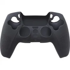 PS5用 コントローラーシリコンカバー　ブラック CY-P5CRSC-BK