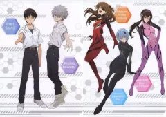 【中古】クリアファイル 集合 A4クリアファイルセット(2枚組) 「シン・エヴァンゲリオン劇場版：||」 劇場グッズ