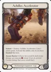 【中古】Flesh and Blood 1HP186[C]：Achilles Accelerator