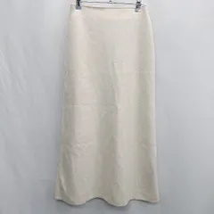 ◇ ⊇ Khaju カージュ ロング 台形 スカート サイズ26 ホワイト レディース E  【1502180026812】