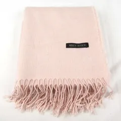 ミッシュマッシュ マフラー ストール 無地 ブランド レディース ピンク MISCH MASCH 【中古】
