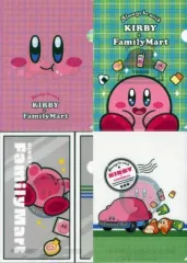 【中古】クリアファイル 全4種セット オリジナルA4クリアファイル 「星のカービィ×ファミリーマート」 菓子コース対象商品購入特典 第1弾