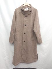 ◇ ⊆ EMMA CLOTHES　エマクローズ ベーシック　シック 長袖 コート サイズL ブラウン系 メンズ E 【1505130008081】