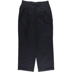 古着 チェック柄 ツータック スラックスパンツ メンズw32相当 ヴィンテージ/eaa548894