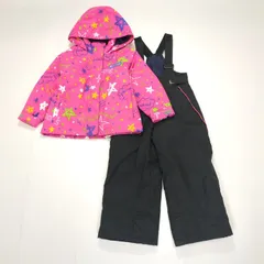 ジュニア スキーウェア セットアップ 16PST2713 ピンク 110cmのサムネイル