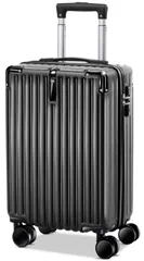 新品 [サインキングダム] スーツケース 機内持ち込み Sサイズ 38L キャリーケース キャリーバッグ 超軽量 隠しフック機能 360度回転 耐衝撃 静音 TSAローク搭載 泊まる ファスナー式 ビジネス 修学旅行 海外旅行 国内旅行 小型 出張 sc504