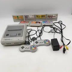 【K-0944】SFC スーファミ 本体セット コントローラー2個 古田敦也のシミュレーションプロ野球2 スーパーファミスタ3 スーパーマリオワールド DARIUS TWIN ドラゴンクエストⅥ ドラクエⅥ スーパーなぞぷよ 星のカービィスーパーデラックス