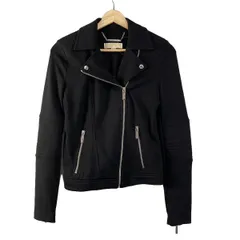 do13 MICHAEL KORS レザー ジャケット 羊革 レディースL相当