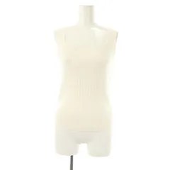 ノーブル NOBLE 24SS ニュアンス2WAYニットタンク タンクトップ ホワイト /DF ■OSのサムネイル