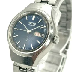 C010 SEIKO ヴィンテージ ブルーダイアル デイデイト レディースウォッチ