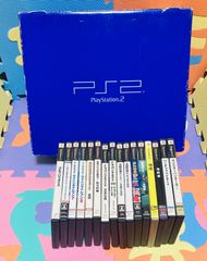 プレイステーション2 SCPH-10000 (本体状態難)ソフト20本セット