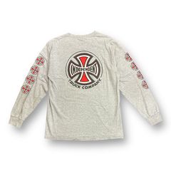 Supreme グレー 長袖カットソー M Supreme】Established Crewneck☆Heather Grey☆24SS☆ (Supreme/T