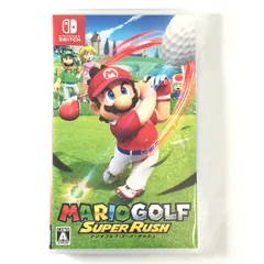 任天堂 ニンテンドーswitchソフト マリオゴルフ スーパーラッシュ 開封品