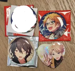 あんさんぶるスターズ！！(あんスタ) レイ 遊木 真 鳴上 嵐 缶バッジ