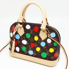 ルイヴィトン　LV×YK モノグラム アルマBB　草間彌生コラボ　ハンドバッグ　ショルダーバッグ　2Way　M46431