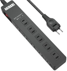 電源タップ ブラック色 コンセント 電源コンセント 10個口 雷ガード 防塵 防雷 ほこり防止シャッター付き ホコリ対策 スイッチ タコ足 コンセントタップ スイングプラグ 節電 PSE認定 (ブラック色) (ブラック)
