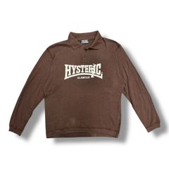 美品）Hysteric glamor ヒスガール　黒ポロシャツ　S　胸　背面ロゴ HYSTERIC GLAMOUR ポロシャツ ポロ SHE DEVIL レディース