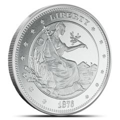 [保証書・カプセル付き] 2024年 (新品) サモア「モルガン・ユニオン・ドル」純銀 1オンス 銀貨