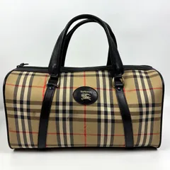 バーバリー ハンドバッグ シャドーホース ノバチェック ビジネスバッグ 黒色 Burberrys バーバリーズ ハンドバッグ ノバチェック シャドー