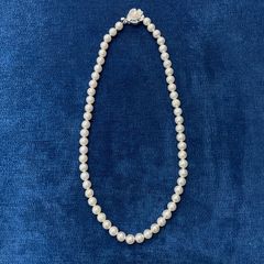 アコヤ真珠ネックレス シルバークラスプ 40.5cm 24g - メルカリ
