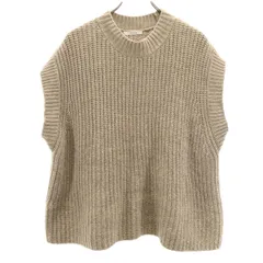 JOURNAL STANDARD ジャーナルスタンダード ニットベスト F ベージュ レディース 古着