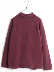 【お得なクーポン配布中!】 00s J CREW ロールネック コットン ニット セーター メンズ XL / 古着 00年代 オールド 無地 ハイネック ジェイクルー 厚手 大きいサイズ