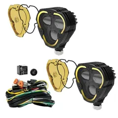 KC HiLiTES フレックス エラ 3 デュアル フォグライト LED FLEX ERA 3 Dual Mode SAE Fog Lights - 2-Light Master Kit ケーシーハイライト 284