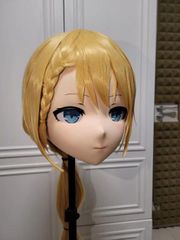 着ぐるみ　ヘッドのみ　ヒョウ　ギャル 着ぐるみヘッド ファースーツ ヒョウ柄 Aタイプ 豹 ギャル 黒肌