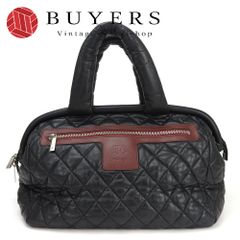 ✨CHANEL✨ミニボストン コココクーン キルティング ブラック シール