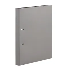 （まとめ買い）セキセイ SEPAL ロックリングファイル D型リング A4-S ライトグレー SEL-2835-61 【5冊セット】