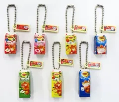 【中古】雑貨 全7種セット 「Lipton Tea miniature charm -リプトンティー ミニチュアチャーム-」