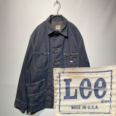 ⭐︎60~70’s “Lee” 91-J Vat dyed coveralls jacket⭐︎