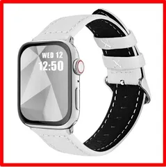 【送料無料 】ホワイト_42mm/44mm/45mm/49mm コンパチ Apple Watch バンド ベルト アップルウォッチバンド 38mm 40mm 4