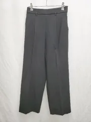 ◇ ⊇ green label relaxing グリーンレーベル リラクシング ワイド　パンツ サイズTL ブラック レディース P  【1410230018635】