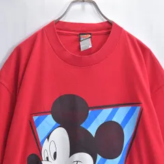 90〜00s MICKEY UNLIMITED ミッキーマウス プリント Tワンピ ヴィンテージ ディズニー カットソー ワンピース ビッグサイズ ビンテージ USA アメリカ古着 レディースXL〜相当