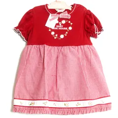 【新品タグ付き】BABYPINKHOUSE ベビーピンクハウス ワンピース PINK HOUSE - ベビーピンクハウス クマ ワンピース くまの通販