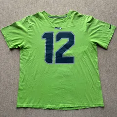 【送料無料】【部屋着やトレーニング着に】ナイキ　Tシャツ　XLサイズ　グリーン系　ゆったり