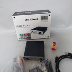 【動作品】Audinst HUD-MX1 USB DAC ヘッドホンアンプ 本体＋付属品セット 送料無料｜ハイレゾ対応 高音質 PCオーディオ（z-2073）