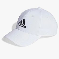【新品】[アディダス] キャップ ベースボール コットンキャップ メンズ　帽子　ホワイト