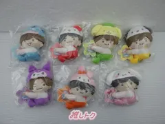 なにわ男子 ローソン なにわ男子×サンリオ コラボ Loppi・HMV限定 クリップマスコット 7点セット 全種 未開封