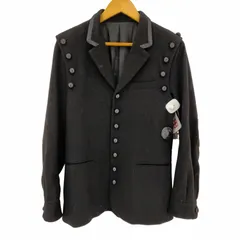 N NUMBER  06AW NOIR期 襟カウレザー 2WAYウールジャケット メンズ JPN：2 のサムネイル