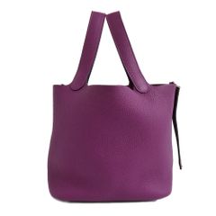 【名古屋】エルメス ピコタンロック MM 22 アネモネ シルバー金具 トリヨンクレマンス Z刻印 2021年製造 紫 パープル