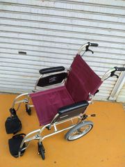 未使用品 ケアテックジャパン ハピネス 介助式 車椅子 軽量 コンパクト