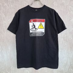 SoftBank HAWKS ソフトバンクホークス バックロゴ サイドタグ 野球 ピクトグラム デザイン プリント ブラック　黒 M Tシャツ