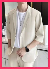 我慢できなくてもう一度見ますカジュアル 夏 コート スーツ ハンサム デザインセ カジュアル 夏 コート スーツ ハンサム デザインセンス  【素材】ポリエステル コットン 　 おすすめ おしゃれ　人気 上品 NEWJY2022030816