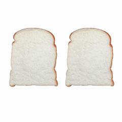 【訳あり】食品サンプル パン 単品 2個セット (山型食パン)