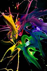 【アクリル画】Dancing room